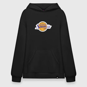 Худи SuperOversize хлопок с принтом LeBron Showtime в Тюмени, 70% хлопок, 30% полиэстер, мягкий начес внутри | карман-кенгуру, эластичная резинка на манжетах и по нижней кромке, двухслойный капюшон
 | 23 | anthony davis | basketball | bryant | game | james | kobe | lebron | los angeles | nba | sport | баскетбол | брайант | бровь | джеймс | калифорния | коби | король | леброн | лейкерс | лос анджелес | нба | спорт | тренер | чемпио