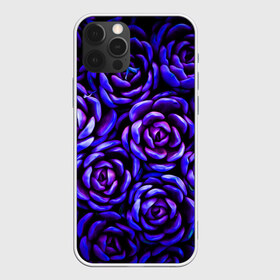 Чехол для iPhone 12 Pro Max с принтом Lovely Roses в Тюмени, Силикон |  | flowers | large | lovely roses | plants | purple | roses | succulent | texture | крупный | прекрасные розы | растения | розы | суккулент | текстура | фиолетовый | цветы