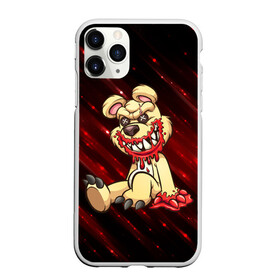 Чехол для iPhone 11 Pro Max матовый с принтом Злой медвежонок в Тюмени, Силикон |  | Тематика изображения на принте: blood | diablo | haloween | horror | дьявол | зомби | кости | кровь | мозги | мясо | страшилка | ужасы | хеллоуин | хелоуин