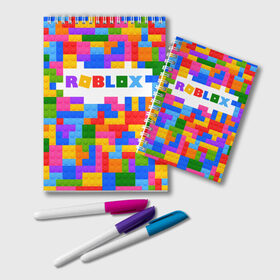 Блокнот с принтом ROBLOX LEGO в Тюмени, 100% бумага | 48 листов, плотность листов — 60 г/м2, плотность картонной обложки — 250 г/м2. Листы скреплены удобной пружинной спиралью. Цвет линий — светло-серый
 | piggy | roblox | roblox games | roblox piggy | игра роблокс | пигги. | роблокс | роблокс пигги | робукс