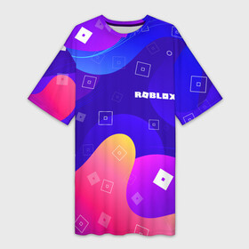 Платье-футболка 3D с принтом ROBLOX в Тюмени,  |  | piggy | roblox | roblox games | roblox piggy | игра роблокс | пигги. | роблокс | роблокс пигги | робукс