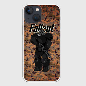 Чехол для iPhone 13 mini с принтом FALLOUT в Тюмени,  |  | boy | fallout | logo game | new vegas | nuka cola | автомат | америка | апокалипсис | броня | вегас | война | герои | доспехи | камуфляж | логотипы игр | оружие | постапокалипсис | противогаз | пулемет | радиация | солдат