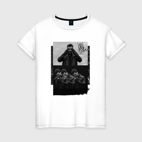 Женская футболка хлопок с принтом Jony в Тюмени, 100% хлопок | прямой крой, круглый вырез горловины, длина до линии бедер, слегка спущенное плечо | jony | pop | музыка | поп | русская музыка | ты беспощадна