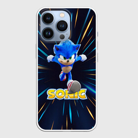 Чехол для iPhone 13 Pro с принтом SONIC. в Тюмени,  |  | game | sega | sonic | sonic the hedgehog | видеоигра | доктор эггман | звуковой | игра | со скоростью звука | соник | соник в кино