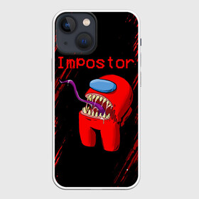 Чехол для iPhone 13 mini с принтом AMONG US   IMPOSTOR в Тюмени,  |  | among | among us | amongus | crewmate | game | games | imposter | impostor | logo | амонг | амонг ас | амонгас | игра | игры | импостер | космос | крюмейт | лого | логотип | логотипы | символ | символы