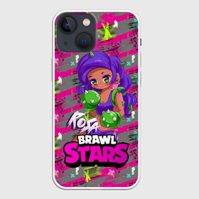 Чехол для iPhone 13 mini с принтом Rosa Brawl Stars в Тюмени,  |  | anime | brawl | brawl stars | brawlstars | brawl_stars | panny | rosa | аниме | бравл | бравлстарс | девочка | девушка | манга | роза | роса