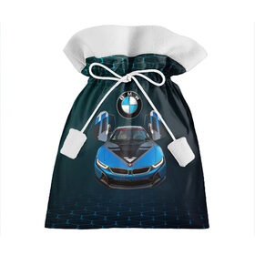 Подарочный 3D мешок с принтом BMW i8 Turbo тюнинговая. в Тюмени, 100% полиэстер | Размер: 29*39 см | bmw | bmw performance | bmw тюнинговая | i8 | i8 turbo | m | motorsport | performance | бмв | моторспорт | тюнинг
