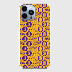 Чехол для iPhone 13 Pro Max с принтом LA LAKERS в Тюмени,  |  | bryant | james | jordan | kobe | la lakers | lakers | lebron | nba | баскетбол | брайант | брайнт | джеймс | джордан | коби | леброн | лейкерс | лэйкерс | мамба | нба | черная