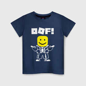 Детская футболка хлопок с принтом ROBLOX в Тюмени, 100% хлопок | круглый вырез горловины, полуприлегающий силуэт, длина до линии бедер | piggy | roblox | roblox games | roblox piggy | игра роблокс | пигги. | роблокс | роблокс пигги | робукс