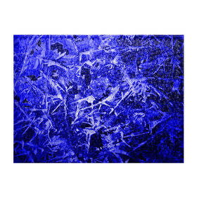 Обложка для студенческого билета с принтом Dark Blue Gan в Тюмени, натуральная кожа | Размер: 11*8 см; Печать на всей внешней стороне | abstraction | blue | frost | frozen | ice | shine | surface | texture | абстракция | блеск | замерзший | лед | мороз | поверхность | синий | текстура