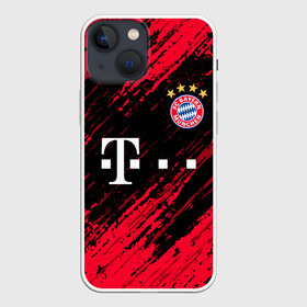 Чехол для iPhone 13 mini с принтом BAYERN MUNCHEN  БАВАРИЯ. в Тюмени,  |  | bayern | bayern munchen | fc bayern | football | football club | sport | бавария | спорт | футбол | футбольный клуб