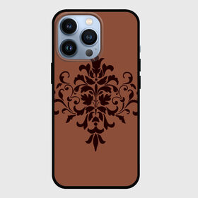 Чехол для iPhone 13 Pro с принтом Симметричный узор в Тюмени,  |  | Тематика изображения на принте: античный узор | красивый узор | лепестки | симметричный узор | симметрия. | узоры