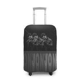 Чехол для чемодана 3D с принтом Jony в Тюмени, 86% полиэфир, 14% спандекс | двустороннее нанесение принта, прорези для ручек и колес | jony | pop | музыка | поп | русская музыка | ты беспощадна