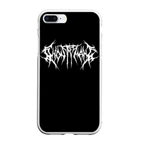 Чехол для iPhone 7Plus/8 Plus матовый с принтом GHOSTEMANE (НА СПИНЕ) в Тюмени, Силикон | Область печати: задняя сторона чехла, без боковых панелей | Тематика изображения на принте: america | eric whitney | ghostemane | trash | usa | америка | сша | треш