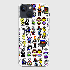 Чехол для iPhone 13 mini с принтом UNDERTALE в Тюмени,  |  | undertale | андертейл | игра андертейл | игра. | русский андертейл | тоби фокс