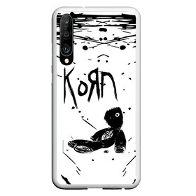 Чехол для Honor P30 с принтом korn в Тюмени, Силикон | Область печати: задняя сторона чехла, без боковых панелей | acoustic | blind | coming undone | download | falling away from me | freak on a leash | korn | lyrics | music | narcissistic cannibal | official | official video | twisted transistor | vevo | word up | группа слипнот | коян | рок