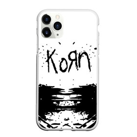 Чехол для iPhone 11 Pro матовый с принтом korn в Тюмени, Силикон |  | acoustic | blind | coming undone | download | falling away from me | freak on a leash | korn | lyrics | music | narcissistic cannibal | official | official video | twisted transistor | vevo | word up | группа слипнот | коян | рок