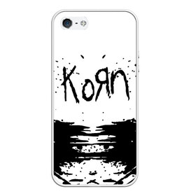 Чехол для iPhone 5/5S матовый с принтом korn в Тюмени, Силикон | Область печати: задняя сторона чехла, без боковых панелей | acoustic | blind | coming undone | download | falling away from me | freak on a leash | korn | lyrics | music | narcissistic cannibal | official | official video | twisted transistor | vevo | word up | группа слипнот | коян | рок