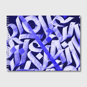 Альбом для рисования с принтом Graffiti в Тюмени, 100% бумага
 | матовая бумага, плотность 200 мг. | Тематика изображения на принте: abstraction | art | graffiti | labels | letters | multi colored | paint | surface | texture | абстракция | арт | буквы | граффити | краска | надписи | поверхность | разноцветный | текстура