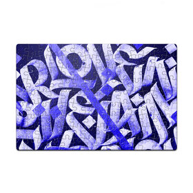 Пазл магнитный 126 элементов с принтом Graffiti в Тюмени, полимерный материал с магнитным слоем | 126 деталей, размер изделия —  180*270 мм | abstraction | art | graffiti | labels | letters | multi colored | paint | surface | texture | абстракция | арт | буквы | граффити | краска | надписи | поверхность | разноцветный | текстура
