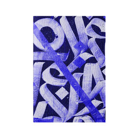 Обложка для паспорта матовая кожа с принтом Graffiti в Тюмени, натуральная матовая кожа | размер 19,3 х 13,7 см; прозрачные пластиковые крепления | abstraction | art | graffiti | labels | letters | multi colored | paint | surface | texture | абстракция | арт | буквы | граффити | краска | надписи | поверхность | разноцветный | текстура