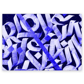 Поздравительная открытка с принтом Graffiti в Тюмени, 100% бумага | плотность бумаги 280 г/м2, матовая, на обратной стороне линовка и место для марки
 | Тематика изображения на принте: abstraction | art | graffiti | labels | letters | multi colored | paint | surface | texture | абстракция | арт | буквы | граффити | краска | надписи | поверхность | разноцветный | текстура