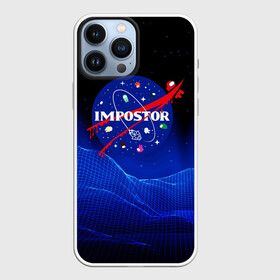 Чехол для iPhone 13 Pro Max с принтом IMPOSTOR  NASA. в Тюмени,  |  | among us | galaxy | imposter | impostor | nasa | space | space company | star | there is impostor among us | амонг ус | астрономия | галактика | звезды | игра | космическая компания | космос | мем | наса | предатель | предатель среди 