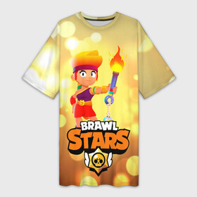 Платье-футболка 3D с принтом Amber   Brawl Stars в Тюмени,  |  | amber | brawlstars | fire | legendary | starr park | supercell | амбер | бравл | бравлер | бравлпасс | бравлстарс | бравлстарсигра | бравлы | звездный парк | лега | новый перс | огонь | перс бравл | старр парк | суперселл