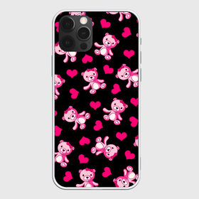 Чехол для iPhone 12 Pro Max с принтом Love teddy bear в Тюмени, Силикон |  | bear | heart | love is | pink | teddy | valentines day | бантик | валентина | девушке | дочь | жена | животные | игрушка | лучшая | любимая | любовь | мама | марта | медведь | медвежата | медвежата и сердечки | мишки тедди