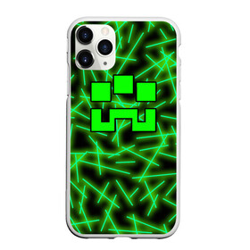 Чехол для iPhone 11 Pro Max матовый с принтом Minecraft creeper в Тюмени, Силикон |  | alex | blox | creeper | dungeons | logo game | pixel | steve | алекс | герои | голем | детям | зомби | квадраты | кислотный | крипер | куб | логотипы игр | майнкрафт | мальчикам | мобы | неоновый | персонажи | пиксель