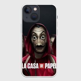 Чехол для iPhone 13 mini с принтом Бумажный дом в Тюмени,  |  | berlin | denver | helsinki | la casa de papel | money heist | moscow | nairobi | netflix | oslo | professor | rio | tokyo | берлин | богота | денвер | деньги | лиссабон | москва | найроби | нетфликс | ослло | палермо | профессор | рио | саль