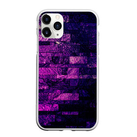 Чехол для iPhone 11 Pro Max матовый с принтом Purple-Wall в Тюмени, Силикон |  | Тематика изображения на принте: abstraction | bricks | dark | pink | purple | ribbed | texture | tiles | wall | абстракция | кирпичи | плитка | ребристый | розовый | стена | текстура | темный | фиолетовый