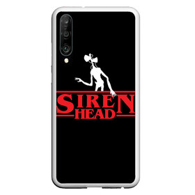 Чехол для Honor P30 с принтом Siren Head в Тюмени, Силикон | Область печати: задняя сторона чехла, без боковых панелей | 6789 | foundation | head | scp | siren | sirenhead | stranger | things | голова | дела | объект | объекты | очень | сирена | сиреноголовый | странные | фонд