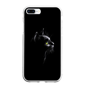 Чехол для iPhone 7Plus/8 Plus матовый с принтом Кошка в Тюмени, Силикон | Область печати: задняя сторона чехла, без боковых панелей | животные | звери | кот | котик | котэ | кошка
