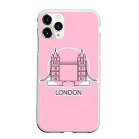 Чехол для iPhone 11 Pro Max матовый с принтом Лондон London Tower bridge в Тюмени, Силикон |  | bridge | england | english | gb | london | tower | uk | английский | англия | башни | великобритания | закат | иконка | лайнарт | лондон | мост | надпись | розовый круг | слово | тауэрский | юк