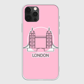 Чехол для iPhone 12 Pro Max с принтом Лондон London Tower bridge в Тюмени, Силикон |  | bridge | england | english | gb | london | tower | uk | английский | англия | башни | великобритания | закат | иконка | лайнарт | лондон | мост | надпись | розовый круг | слово | тауэрский | юк