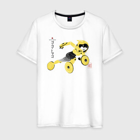 Мужская футболка хлопок с принтом Go Go Tomago в Тюмени, 100% хлопок | прямой крой, круглый вырез горловины, длина до линии бедер, слегка спущенное плечо. | big hero 6 | disney | go go tomago | vdkimel | гого тамаго | город героев 6 | дисней