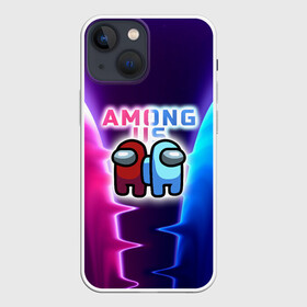 Чехол для iPhone 13 mini с принтом Among Us glow в Тюмени,  |  | Тематика изображения на принте: among us | game | rdamgus | амонг ас | амунг ас | игра | космонавт | космос | мультяшный | персонаж