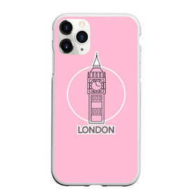 Чехол для iPhone 11 Pro Max матовый с принтом Биг Бен, Лондон, London в Тюмени, Силикон |  | big ben | clock | england | europe | london | pink | travel | англия | башня | башня елизаветы | биг бен | великобритания | европа | иконка | круг | лондон | надпись | путешествия | розовый | символ | часы