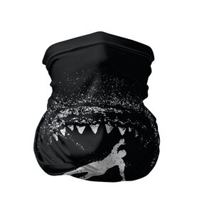 Бандана-труба 3D с принтом Челюсти JAWS в Тюмени, 100% полиэстер, ткань с особыми свойствами — Activecool | плотность 150‒180 г/м2; хорошо тянется, но сохраняет форму | 2020 | shark | sharks | акула | акулы | зубы | клыки | мегаладон | меголадон | пиранья | про | фильм | фильм про акул | фильм челюсти | хеллоуин | хэллоуин | челюсти