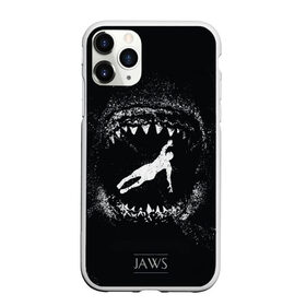Чехол для iPhone 11 Pro матовый с принтом Челюсти JAWS в Тюмени, Силикон |  | 2020 | shark | sharks | акула | акулы | зубы | клыки | мегаладон | меголадон | пиранья | про | фильм | фильм про акул | фильм челюсти | хеллоуин | хэллоуин | челюсти