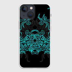 Чехол для iPhone 13 mini с принтом Узоры  магия в Тюмени,  |  | игры | орнамент | плетение | растительность | рок | татуировка | узор | фэнтези | черное | этническое