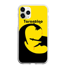 Чехол для iPhone 11 Pro матовый с принтом Тарантино в Тюмени, Силикон |  | head | tarantino | голова | капля | меч | нож | рука | тарантино