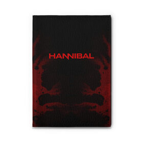 Обложка для автодокументов с принтом Hannibal в Тюмени, натуральная кожа |  размер 19,9*13 см; внутри 4 больших “конверта” для документов и один маленький отдел — туда идеально встанут права | Тематика изображения на принте: hannibal | ганибал | ганнибал | лектер | лектор | мадс миккельсен | сериал | сериалы | хью дэнси