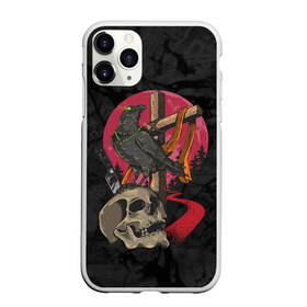 Чехол для iPhone 11 Pro Max матовый с принтом Ворона и череп в Тюмени, Силикон |  | blood | diablo | haloween | horror | дьявол | зомби | кости | кровь | мозги | мясо | страшилка | ужасы | хеллоуин | хелоуин
