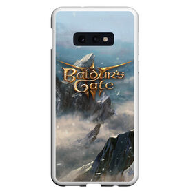 Чехол для Samsung S10E с принтом Baldurs Gate в Тюмени, Силикон | Область печати: задняя сторона чехла, без боковых панелей | baldurs gate | dungeons and dragons | game | games | role play | rpg | игра | игры | подземелья и драконы | ролевые игры | рпг