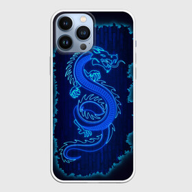 Чехол для iPhone 13 Pro Max с принтом NEON DRAGON в Тюмени,  |  | дракон | китайский дракон | неон | неоновый дракон