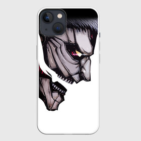 Чехол для iPhone 13 с принтом Злобный титан в Тюмени,  |  | attack on titan | monsters | армин арлерт | атака на титанов | атака титанов | микаса аккерман | монстры | титаны | эрен йегер