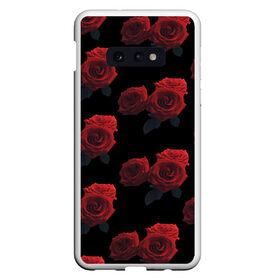 Чехол для Samsung S10E с принтом Роза в Тюмени, Силикон | Область печати: задняя сторона чехла, без боковых панелей | красная роза | красные розы | растение | роза | розы | флора | цветок | цветы