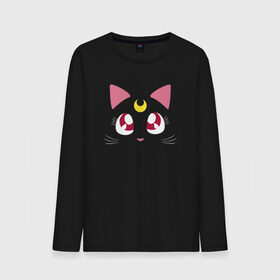 Мужской лонгслив хлопок с принтом Luna Cat. Sailor Moon в Тюмени, 100% хлопок |  | anime | cute | аниме | взгляд | волшебство | глаза | киса | киска | кот | котенок | котэ | котя | кошка | лапочка | луна | магия | месяц | милый | мимими | мордочка | сейлор мун | хороший | япония